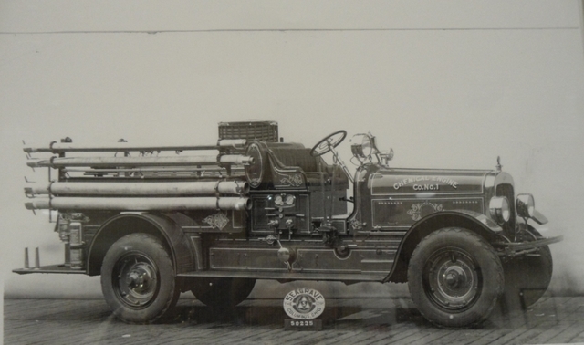 Summit Chemical Engine #1 prior to delivery in 1927